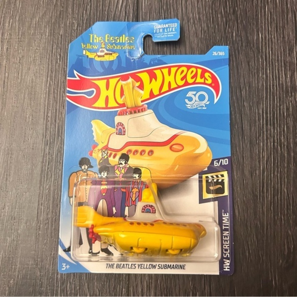 2016 The Beatles Yellow Submarine Hot Wheels 225/250 HW Screen Time 5/5